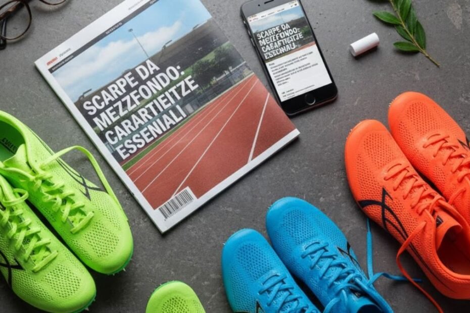 Scarpe da mezzofondo: caratteristiche essenziali per scegliere il modello giusto