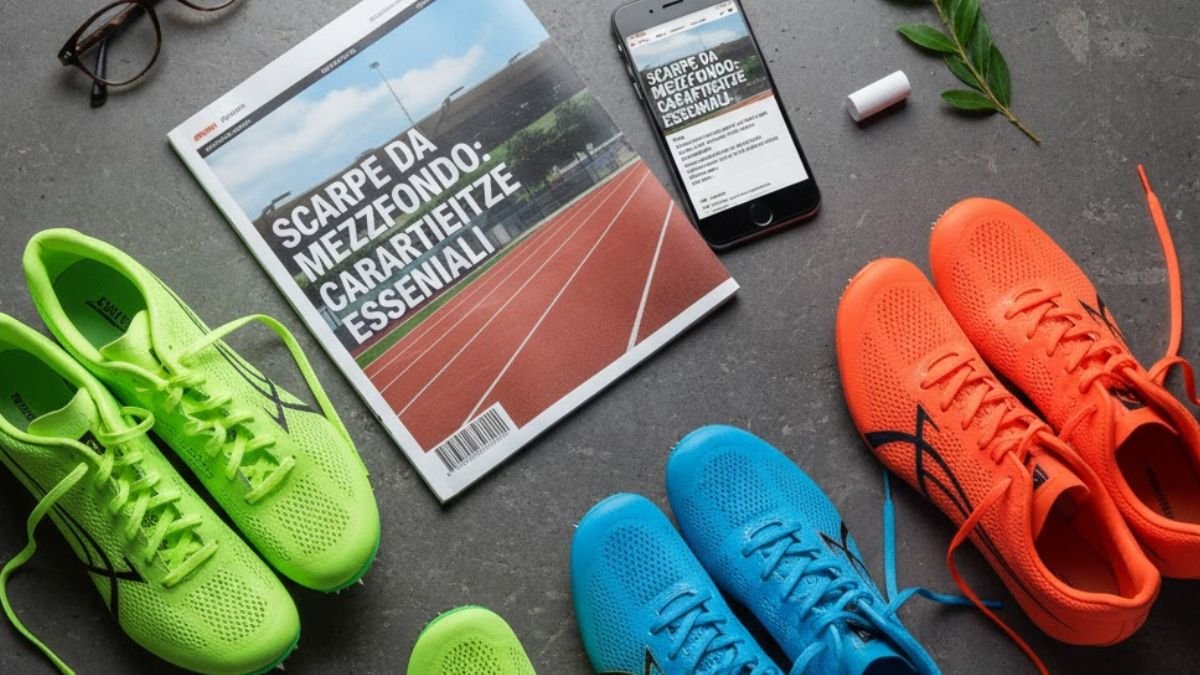 Scarpe da mezzofondo: caratteristiche essenziali per scegliere il modello giusto