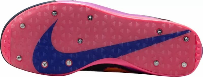 Modelo de Suela en una zapatilla de lanzamiento de Jabalina