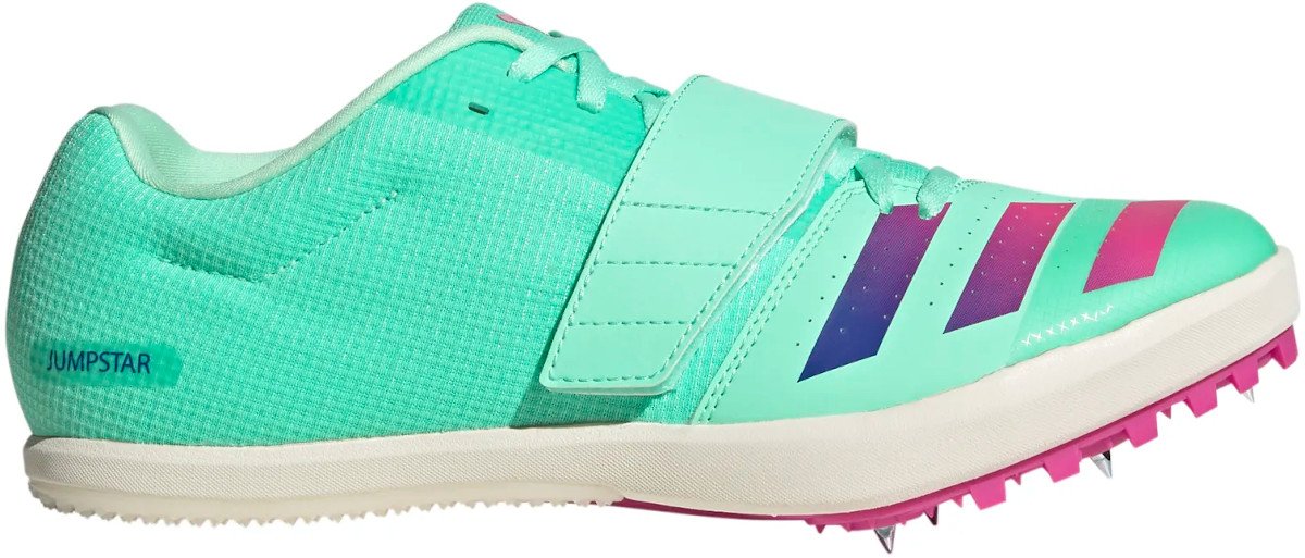 Zapatillas de atletismo adidas jumpstar verdes